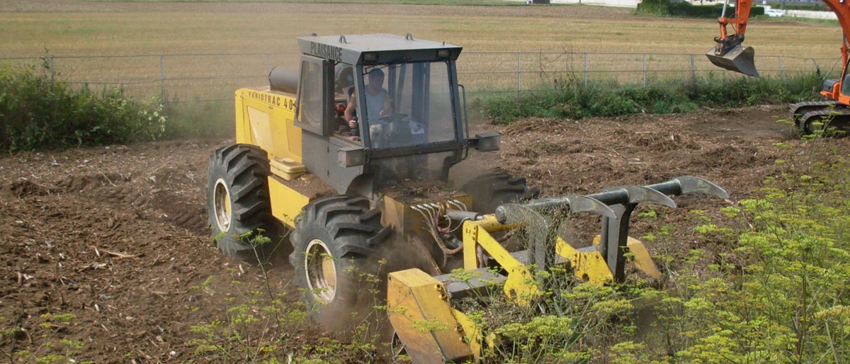 Broyeur sur pneus - Rolot & Fils SA