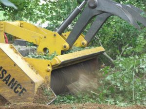 Gyrobroyage Galotrax sur chenilles - Rolot & Fils SA